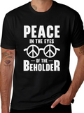 Peace in the Eyes of the Beholder Graphic T-Shirt