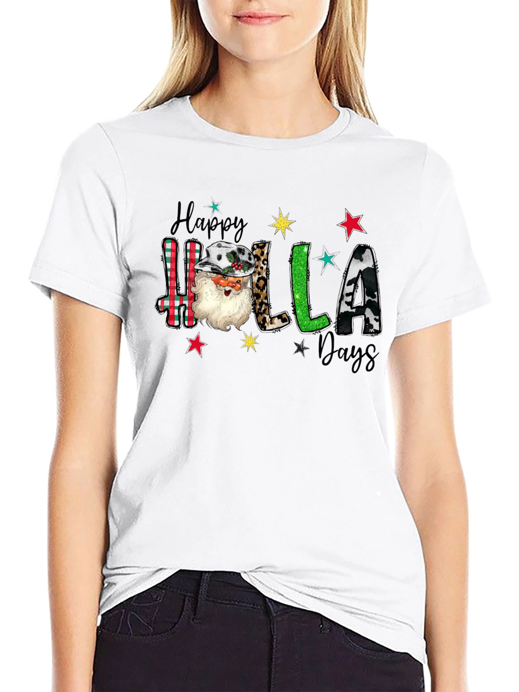 Happy Holla Days Graphic Tee