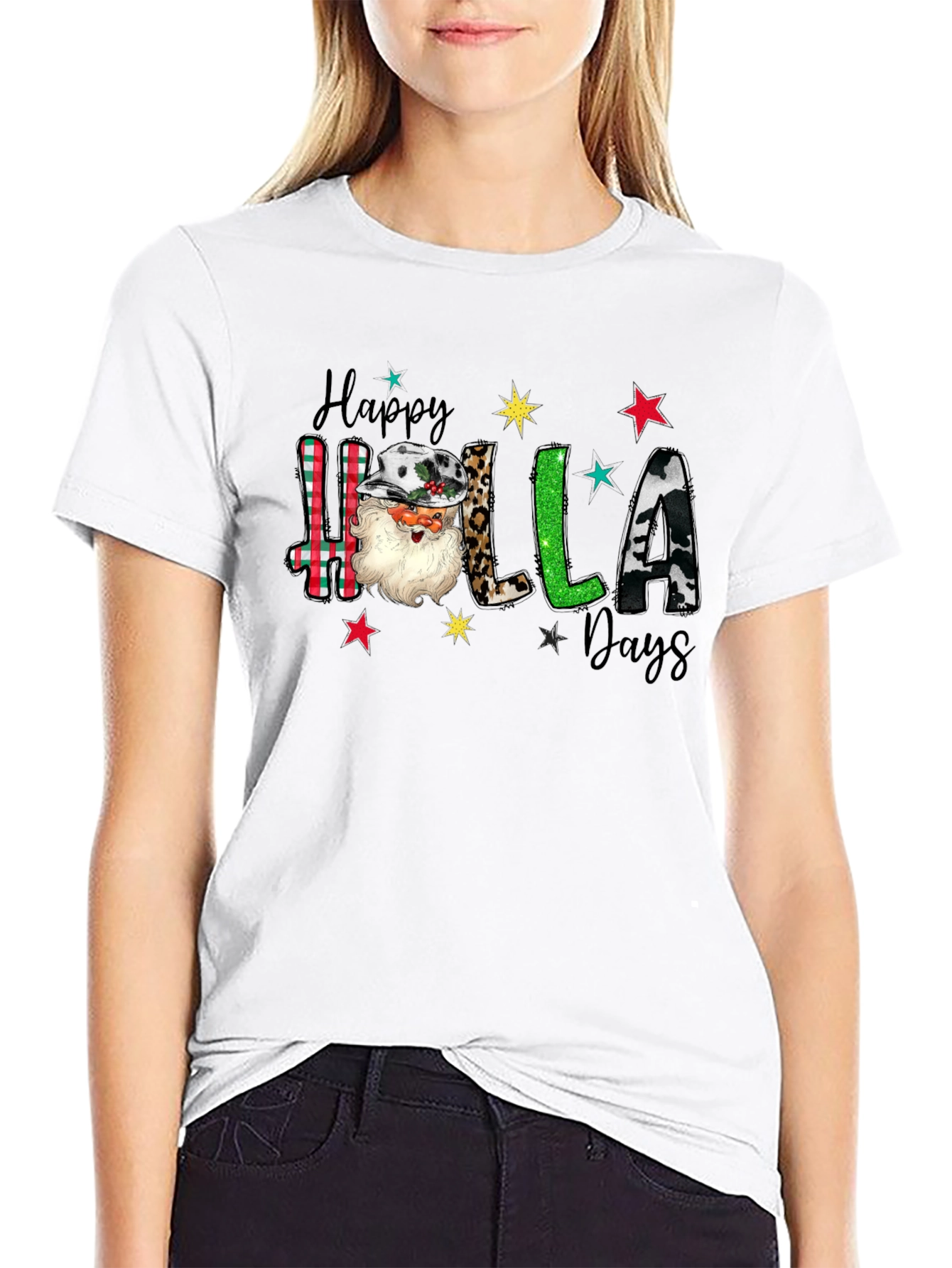 Happy Holla Days Graphic Tee
