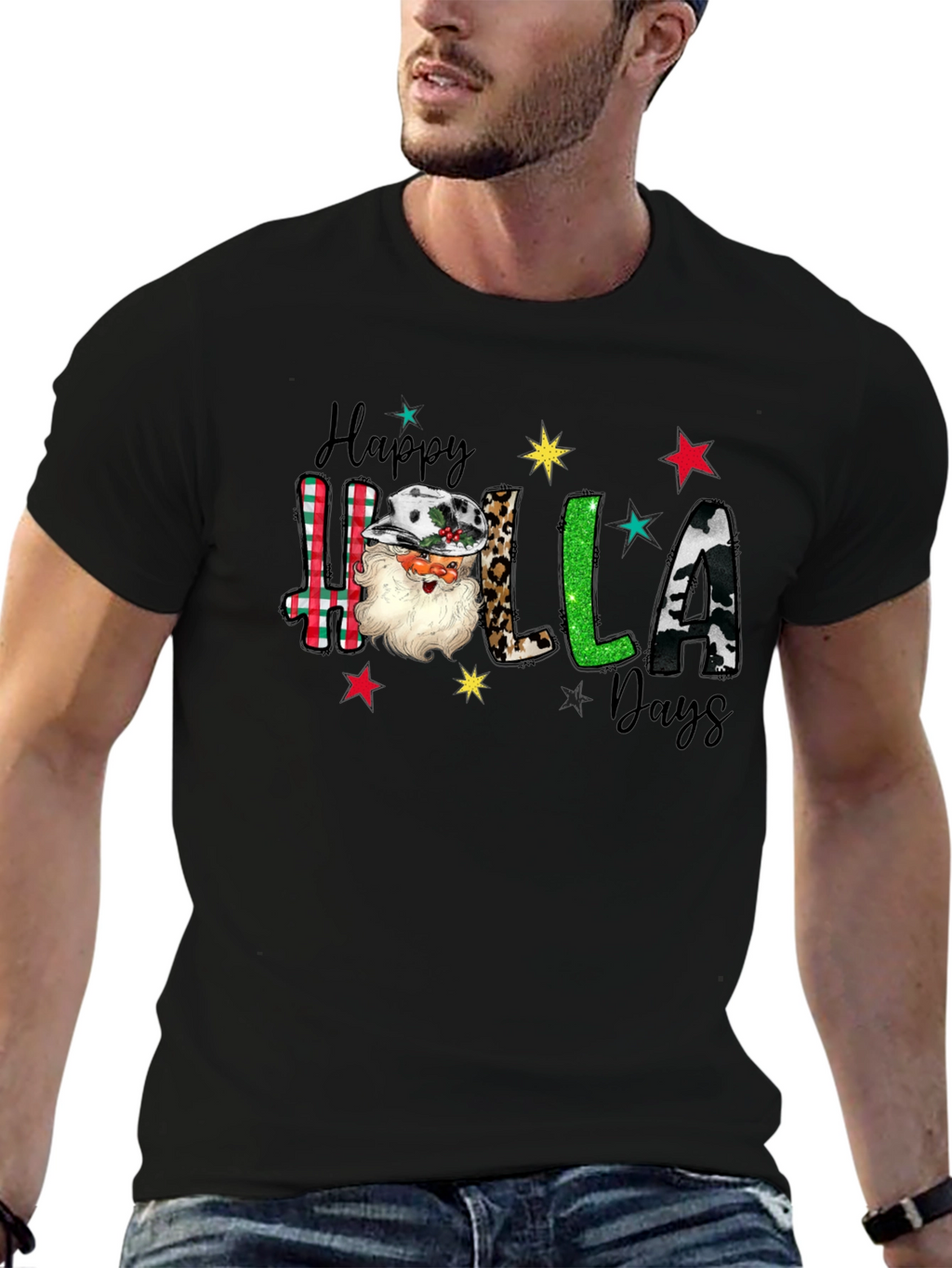Happy Holla Days Graphic Tee