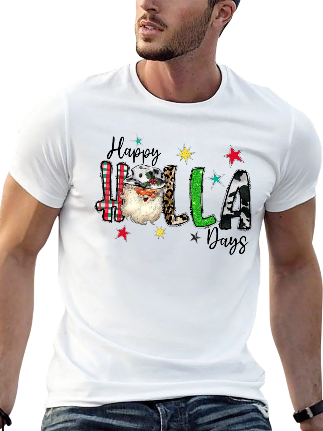 Happy Holla Days Graphic Tee