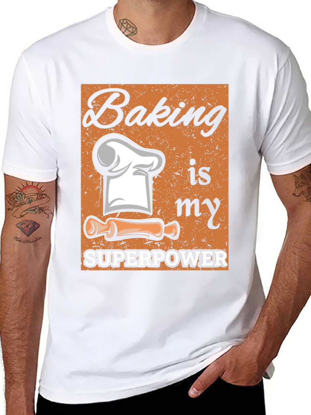 Baking is my Superpower Graphic Tee