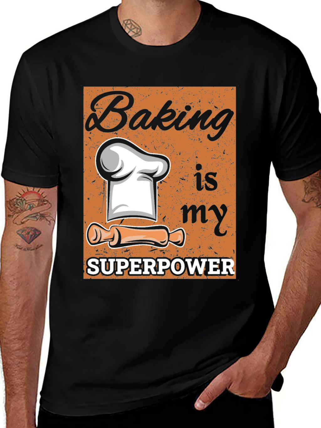 Baking is my Superpower Graphic Tee