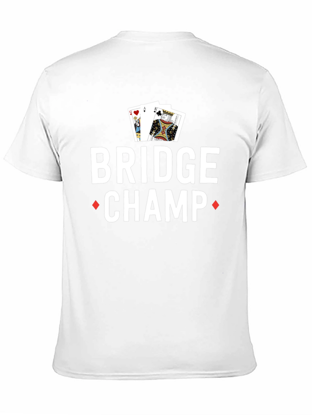 Bridge Champ Graphic Tee - Card Game T-Shirt