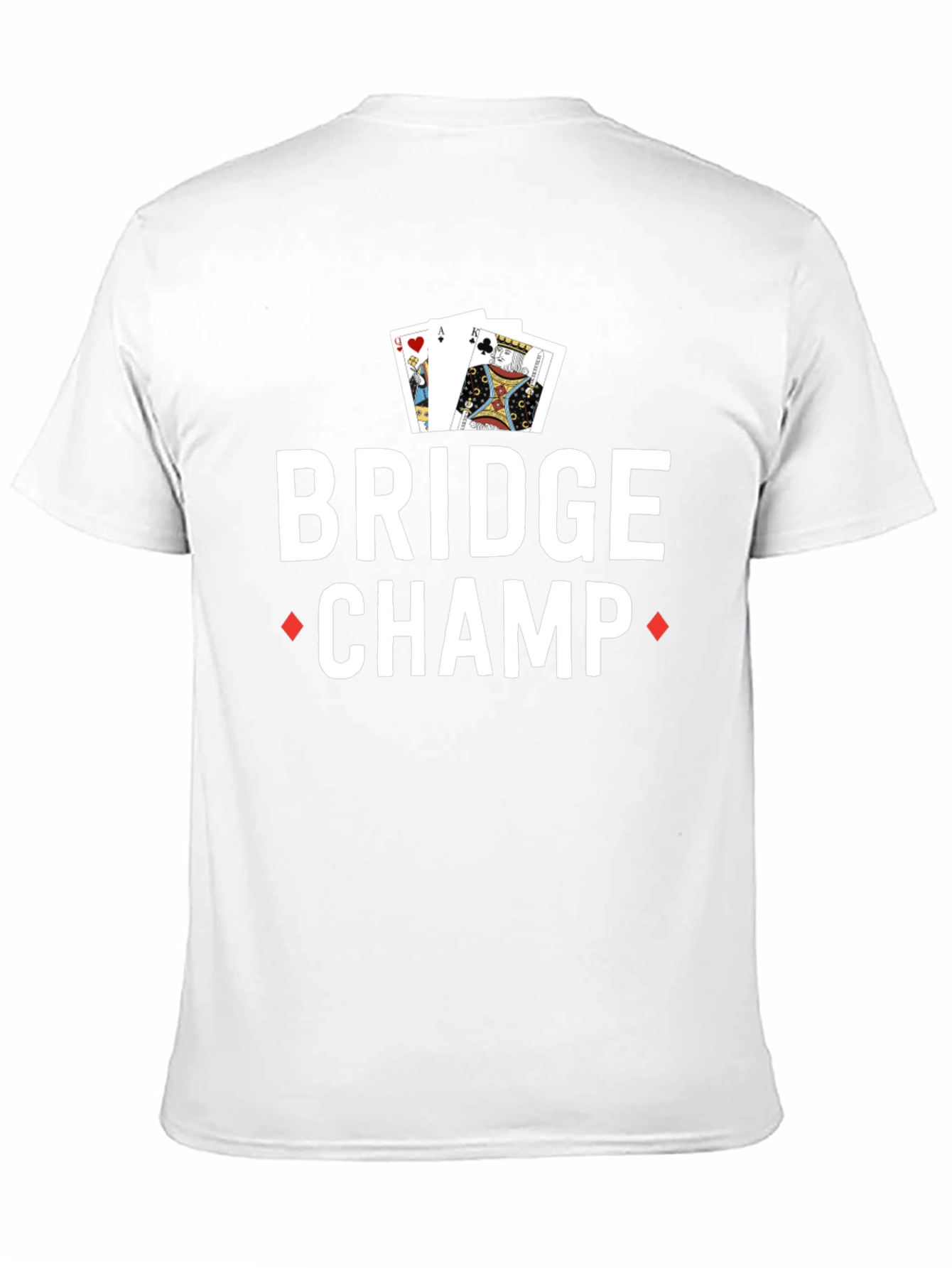 Bridge Champ Graphic Tee - Card Game T-Shirt
