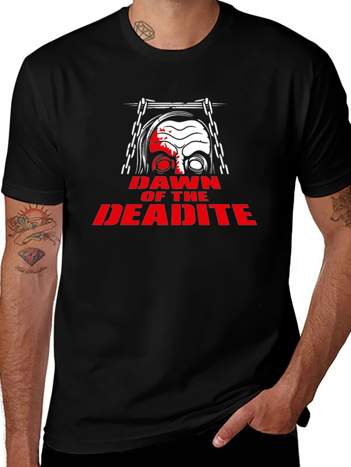 Dawn of the Deadite T-Shirt Horror Movie Graphic Tee
