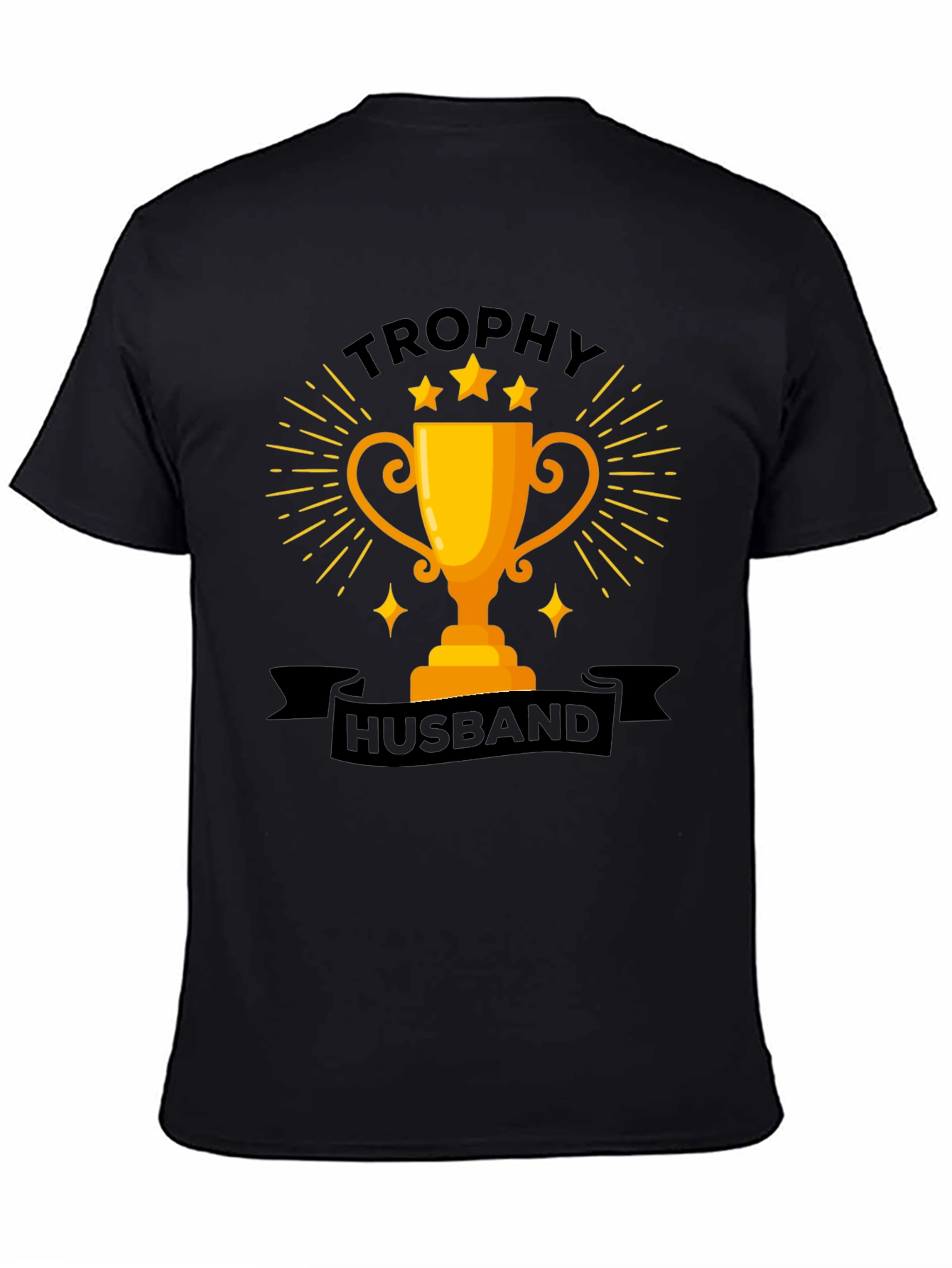 Trophy Husband Graphic Tee - Fun Husband Gift