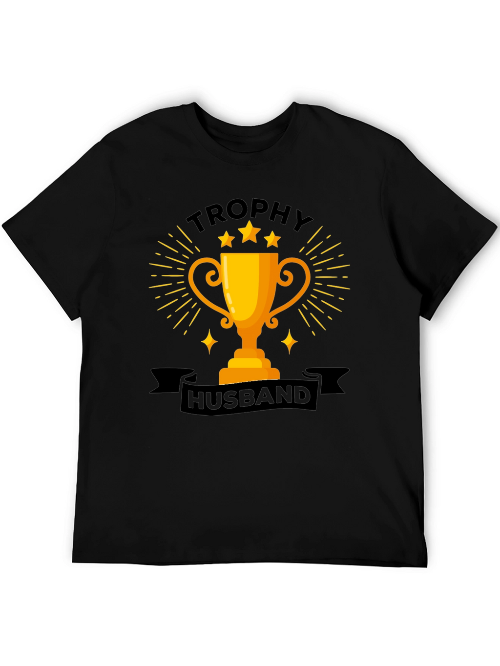 Trophy Husband Graphic Tee - Fun Husband Gift