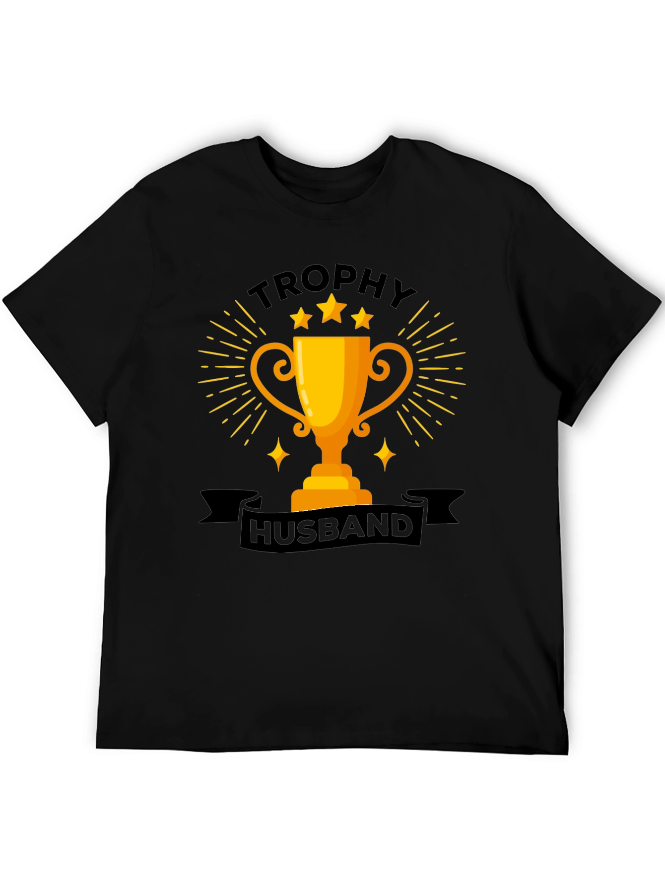 Trophy Husband Graphic Tee - Fun Husband Gift