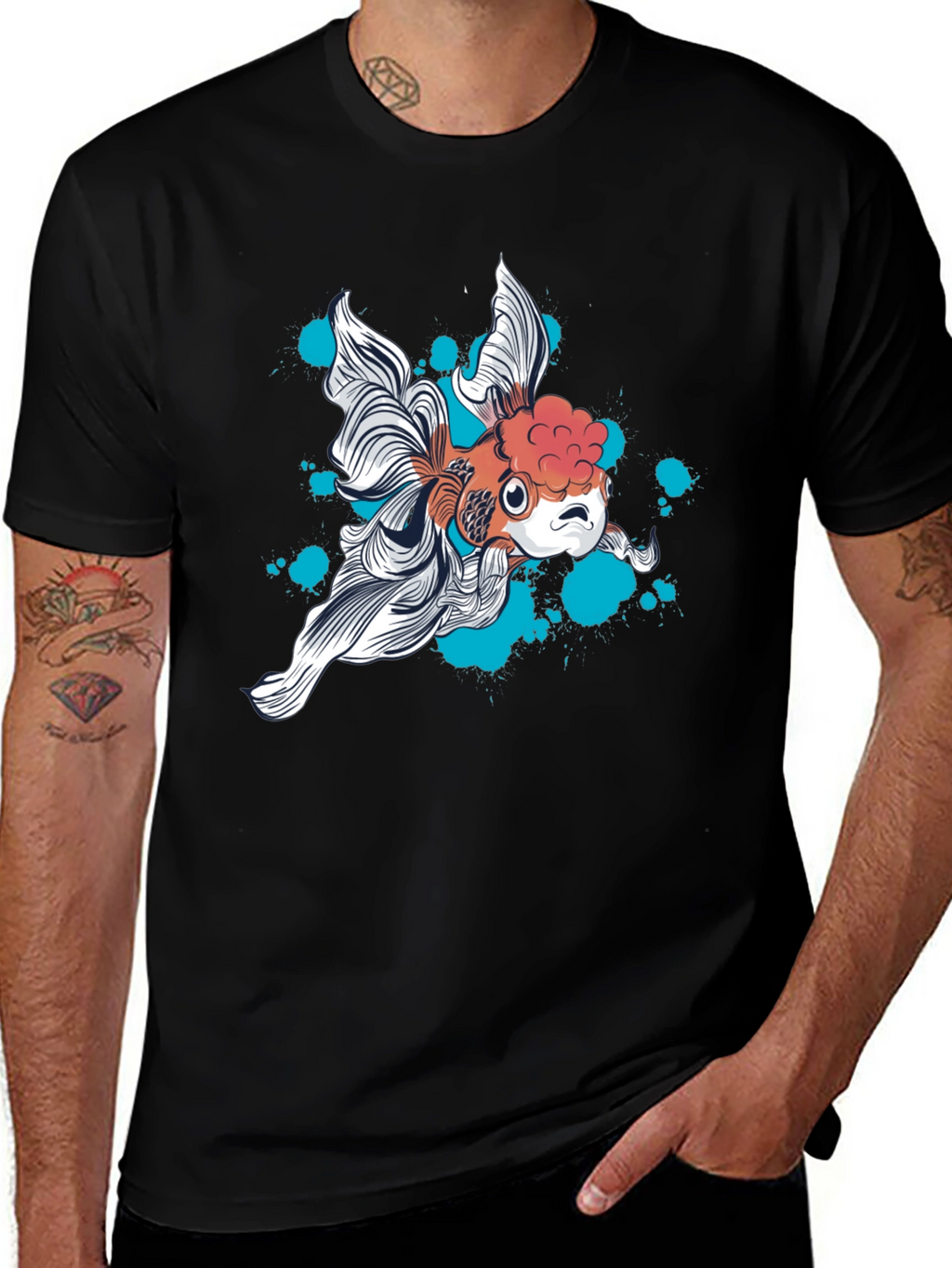 Goldfish Graphic Tee - Cool & Unique Design