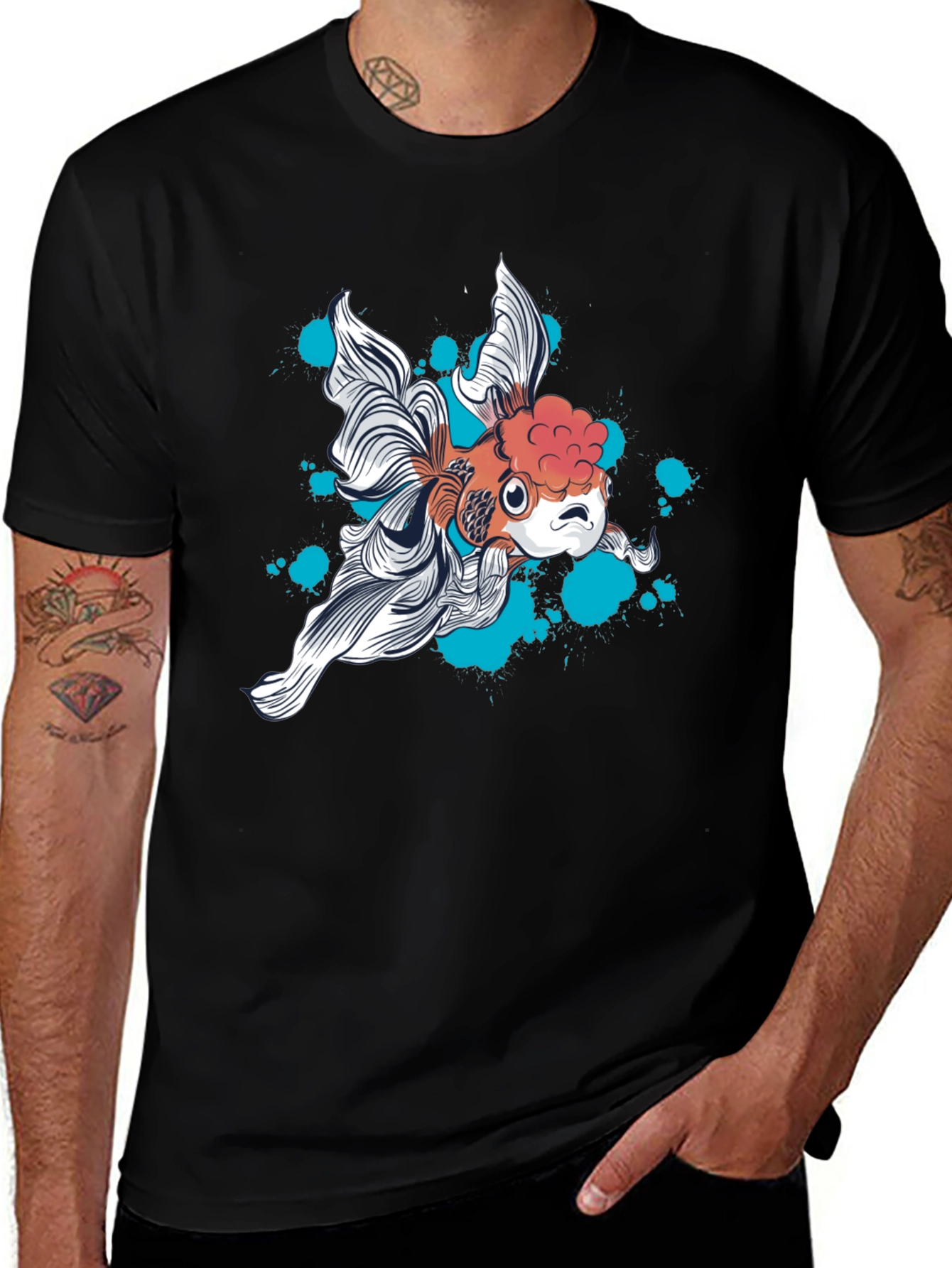Goldfish Graphic Tee - Cool & Unique Design