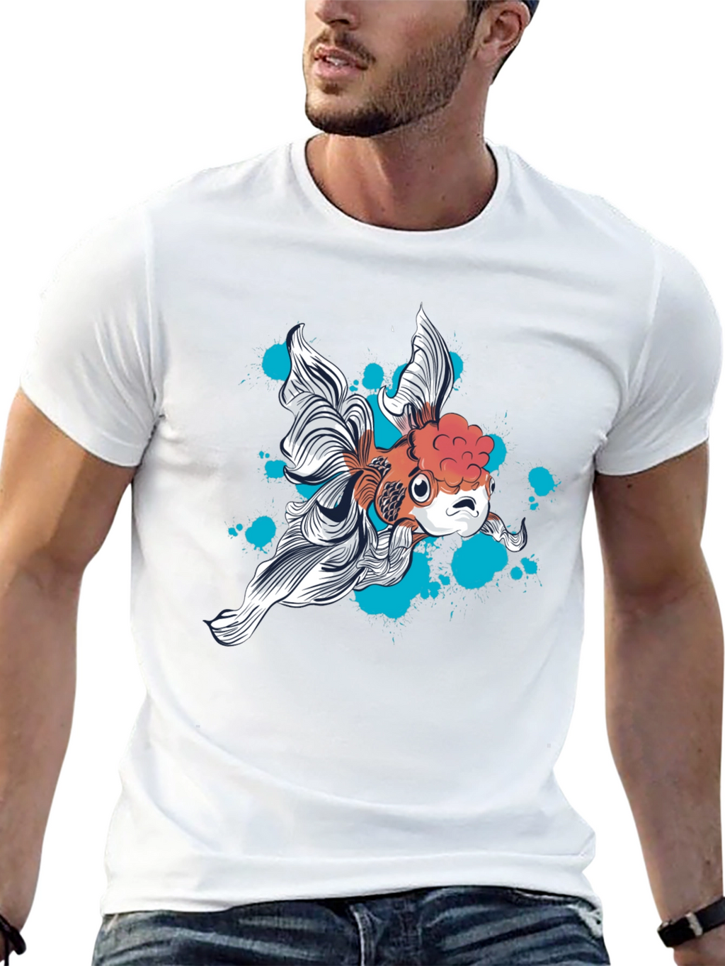 Goldfish Graphic Tee - Cool & Unique Design