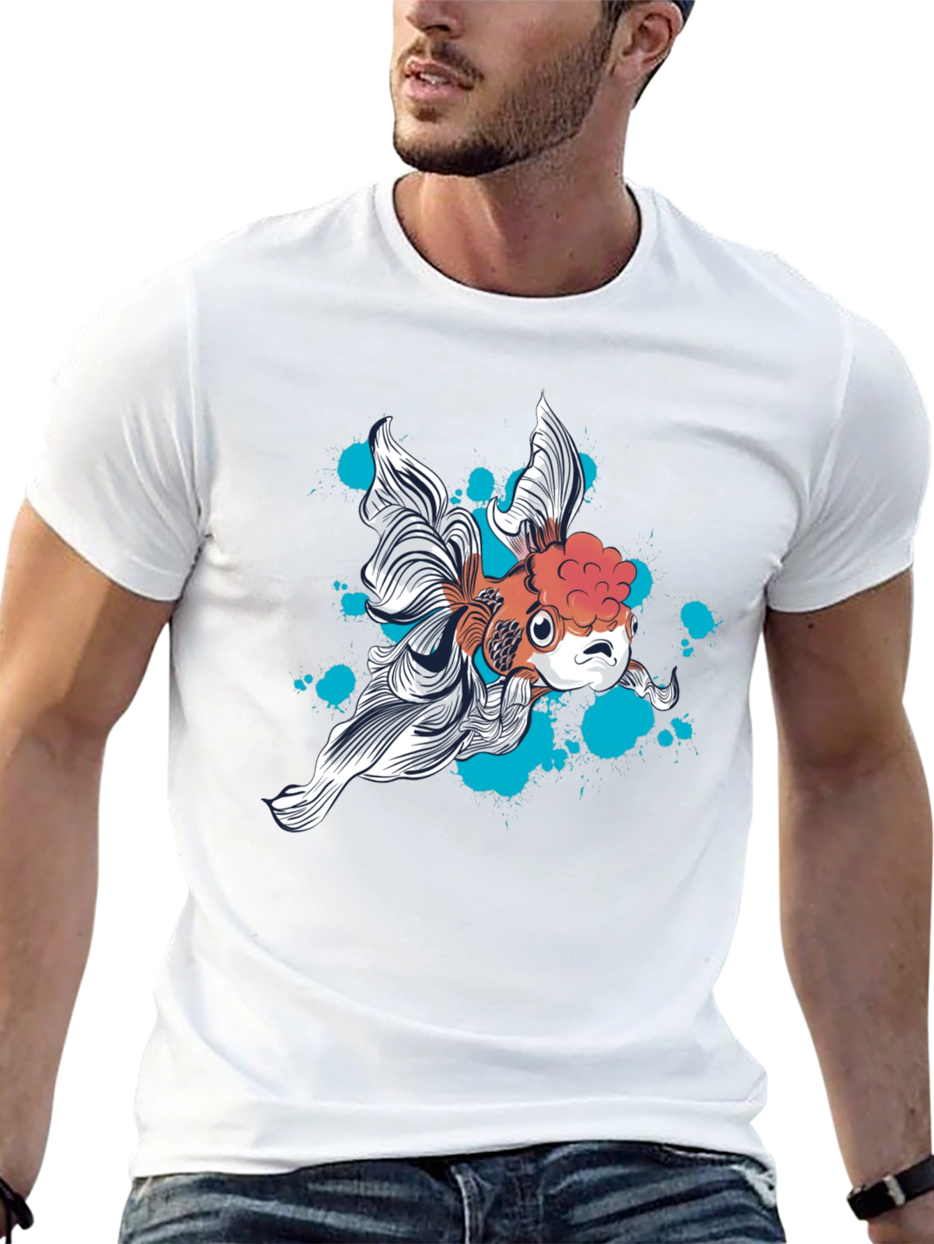 Goldfish Graphic Tee - Cool & Unique Design
