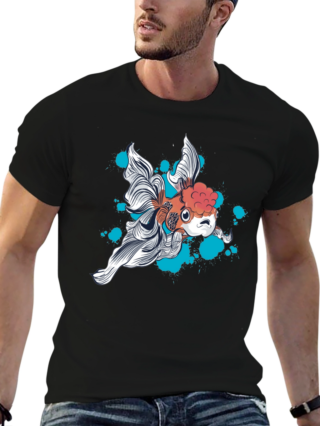 Goldfish Graphic Tee - Cool & Unique Design