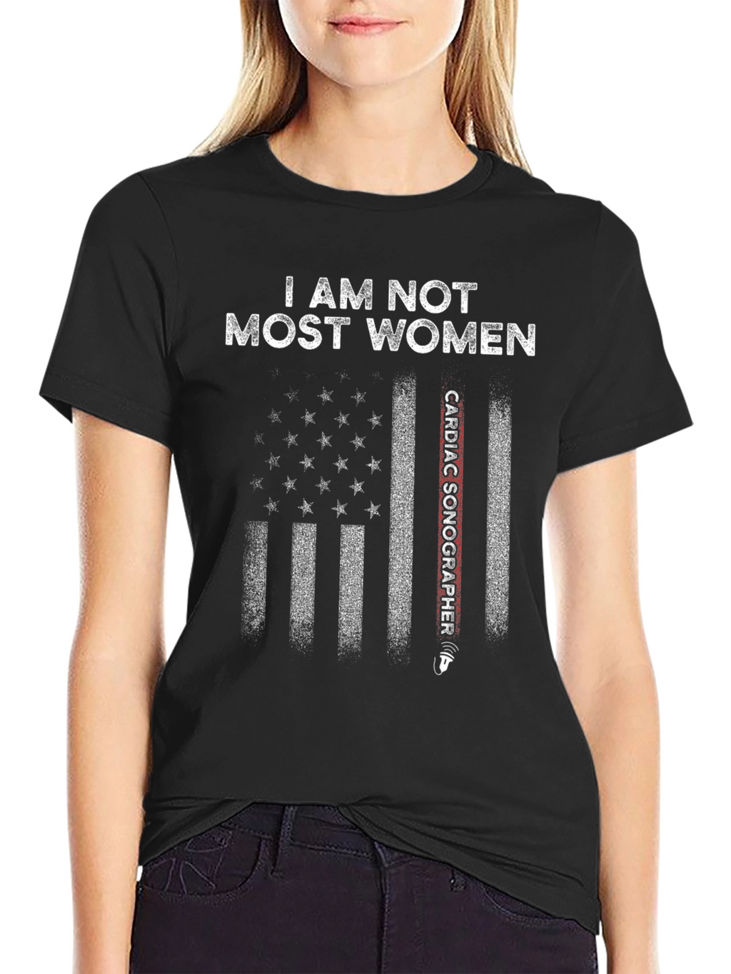 I am not most Women Cardiac Sonographer T-Shirt