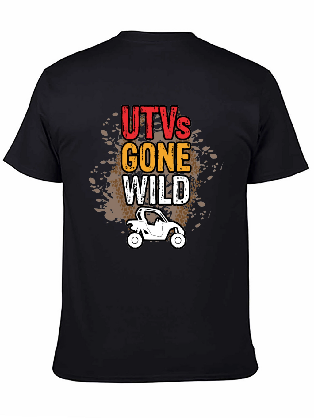 UTVs Gone Wild Black Graphic Tee