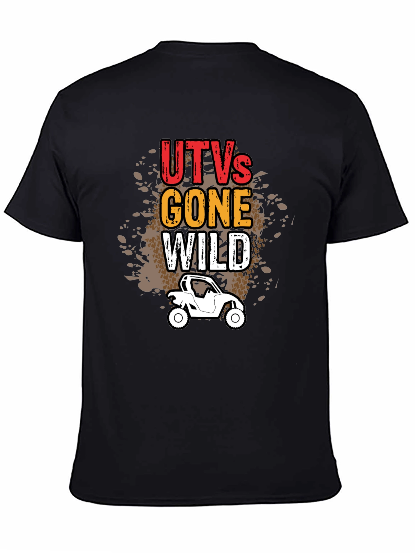 UTVs Gone Wild Black Graphic Tee