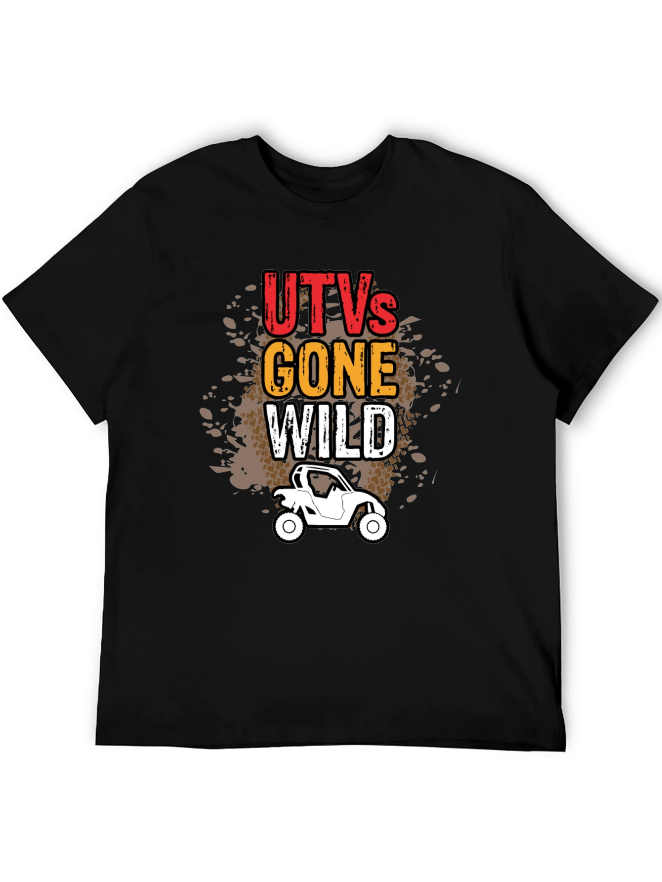 UTVs Gone Wild Black Graphic Tee