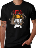 UTVs Gone Wild Black Graphic Tee