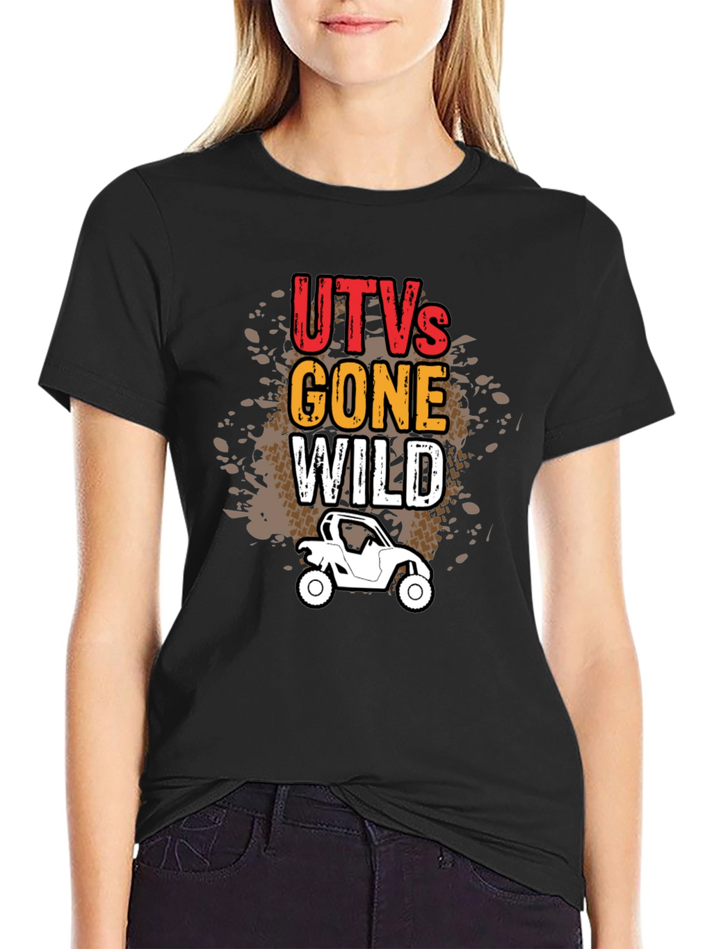 UTVs Gone Wild Black Graphic Tee