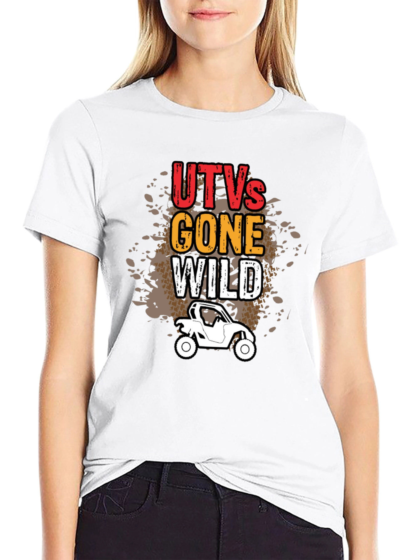UTVs Gone Wild Black Graphic Tee