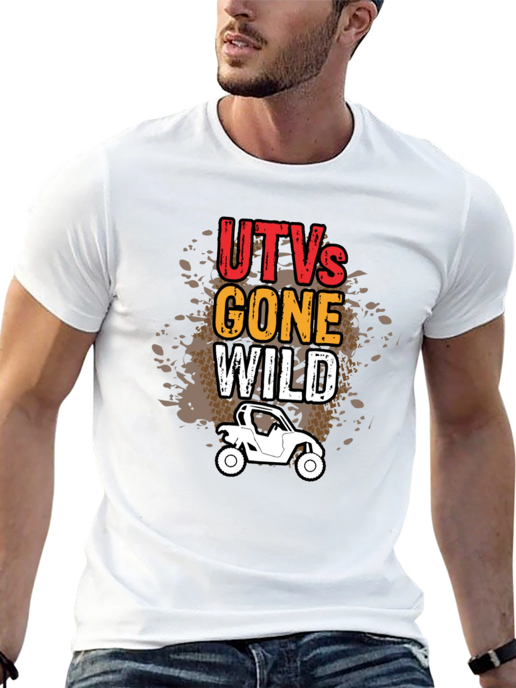 UTVs Gone Wild Black Graphic Tee