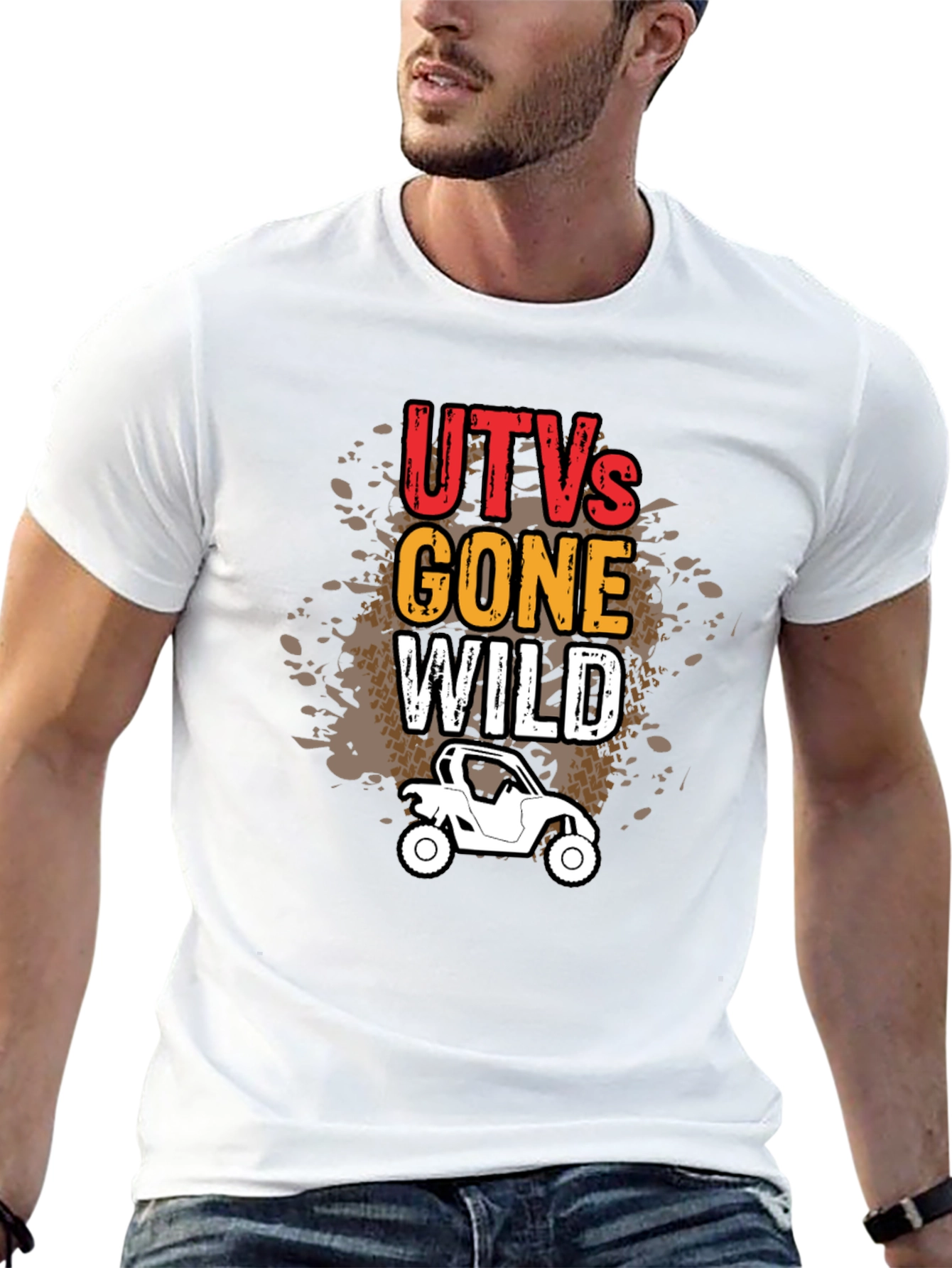 UTVs Gone Wild Black Graphic Tee