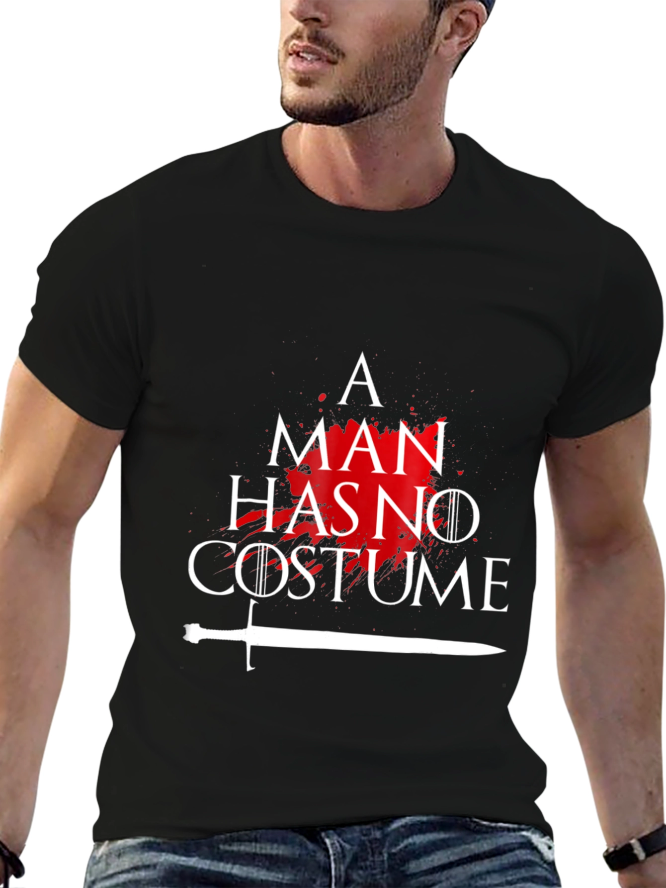 A Man Has No Costume Game Fan T-Shirt