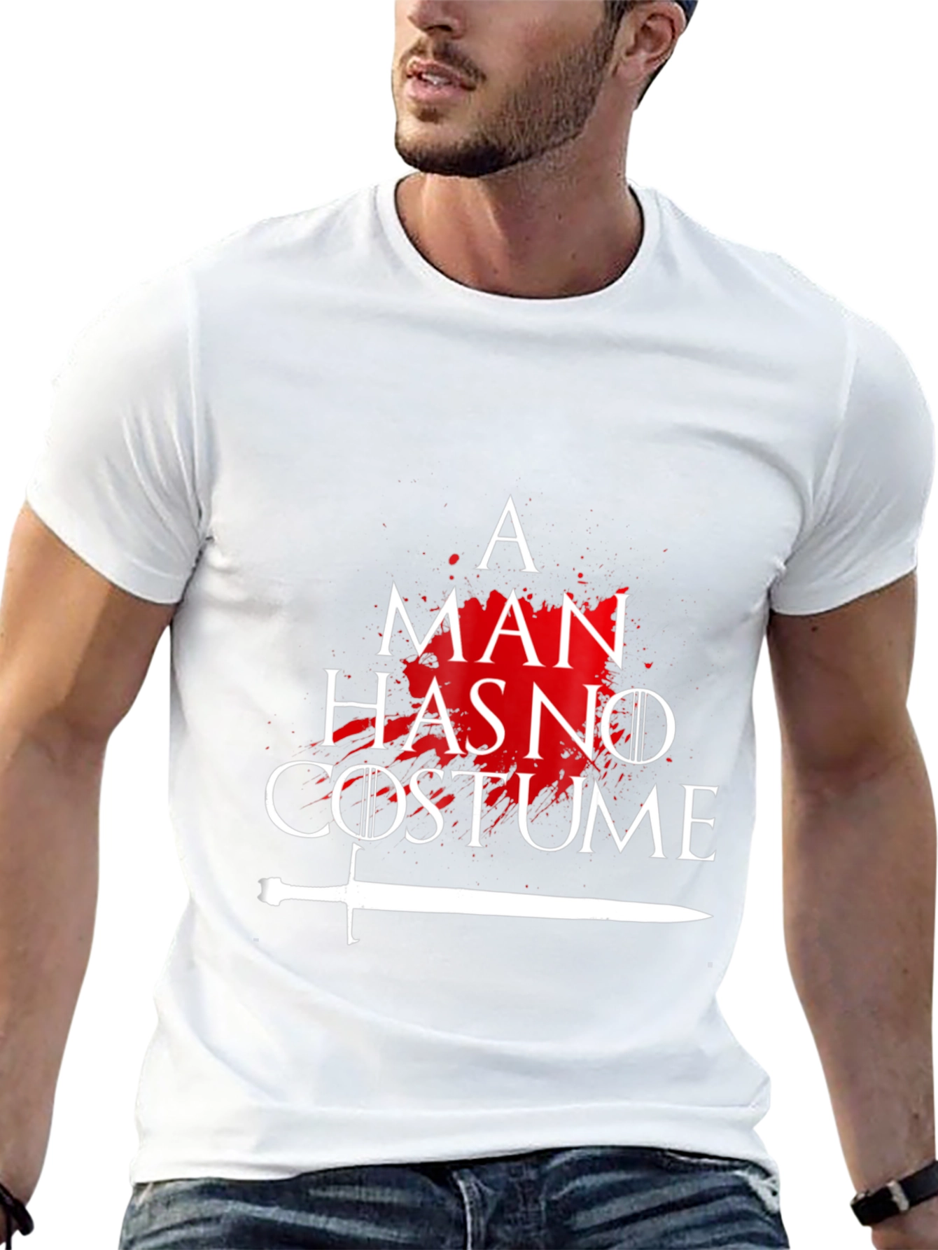 A Man Has No Costume Game Fan T-Shirt