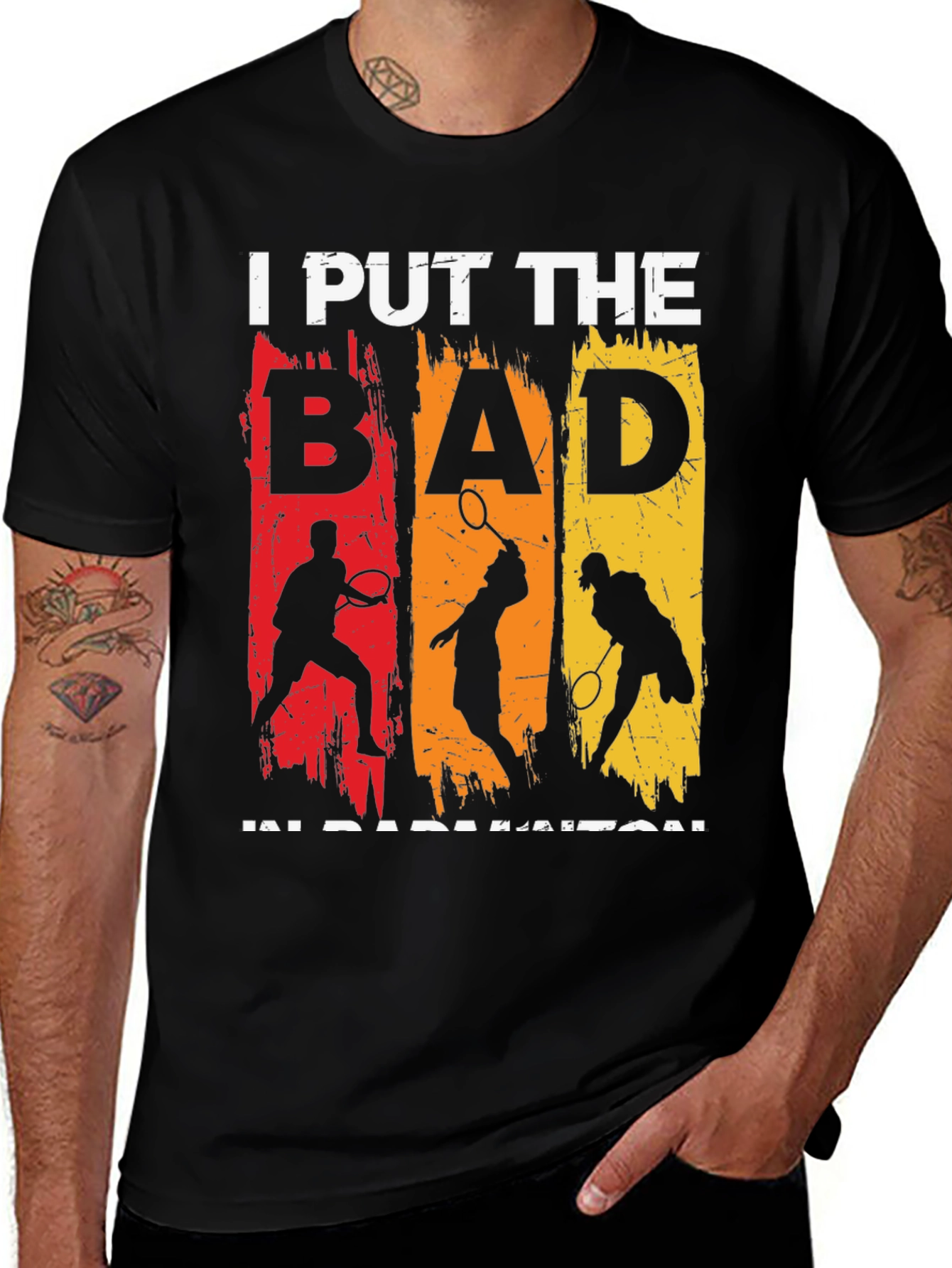 Badminton T-Shirt for Sports Enthusiasts