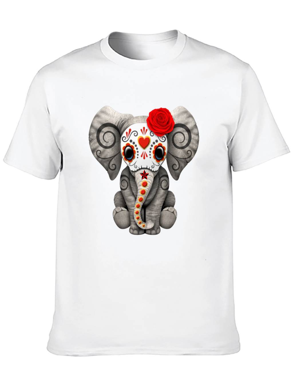 Elephant Sugar Skull T-Shirt