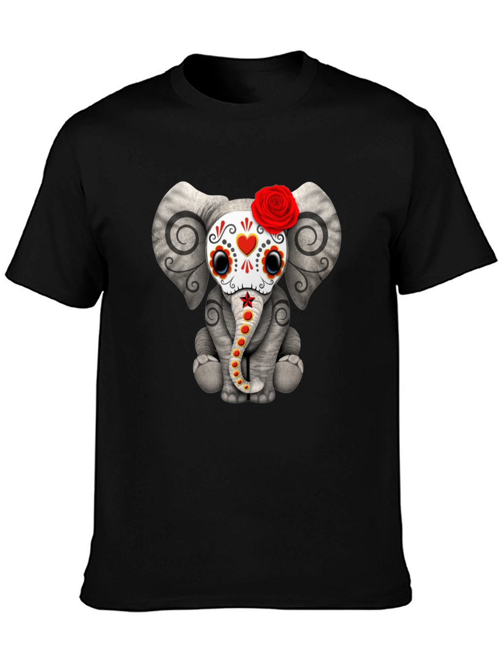 Elephant Sugar Skull T-Shirt