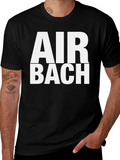 Air Bach Graphic T-Shirt - Black Cotton Tee