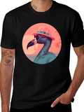 Cool Flamingo Graphic Tee