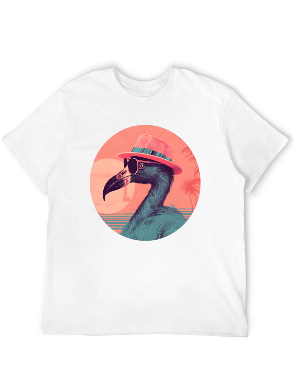 Cool Flamingo Graphic Tee