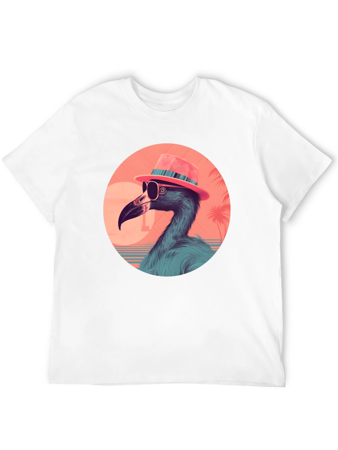 Cool Flamingo Graphic Tee