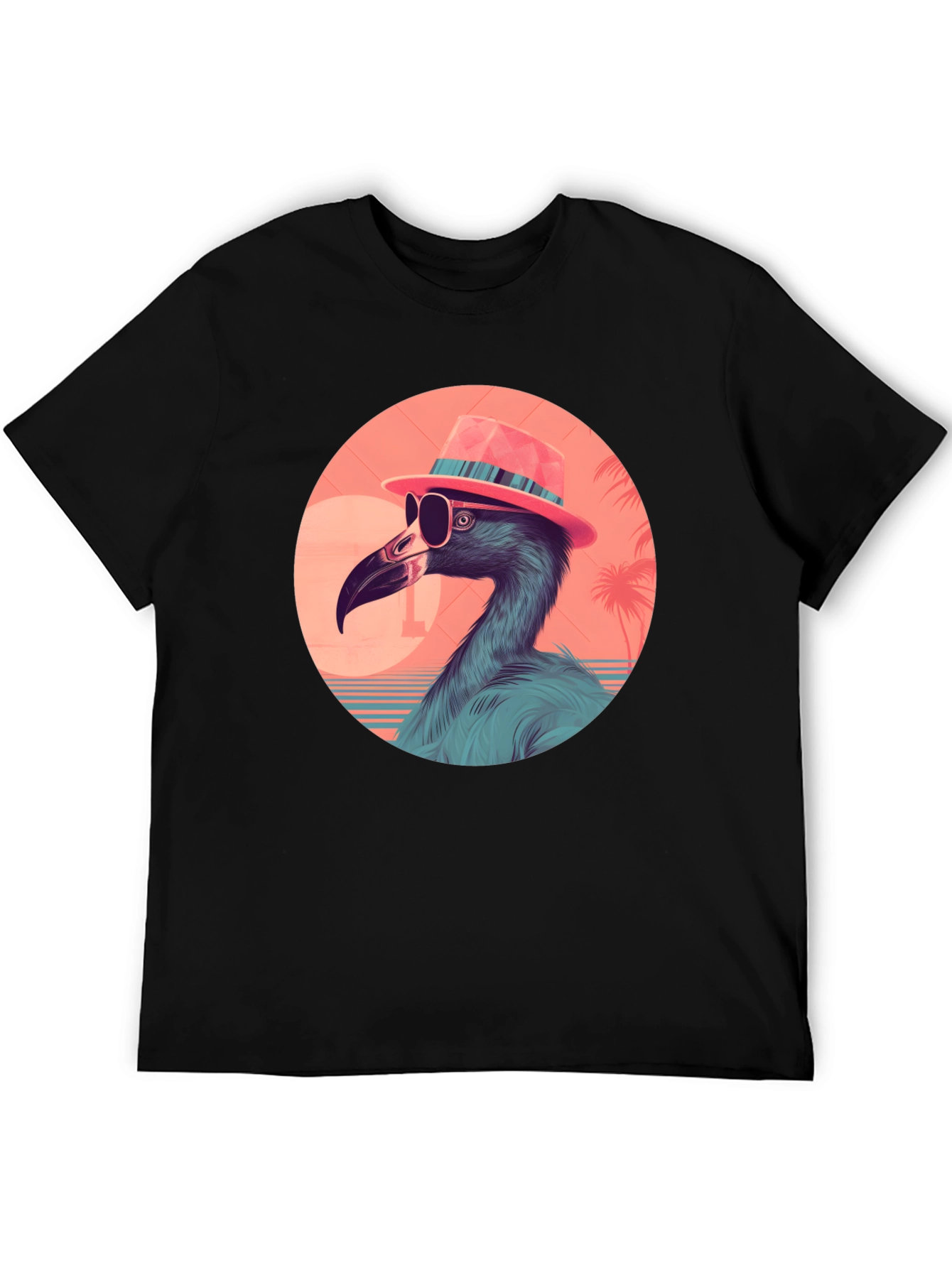 Cool Flamingo Graphic Tee