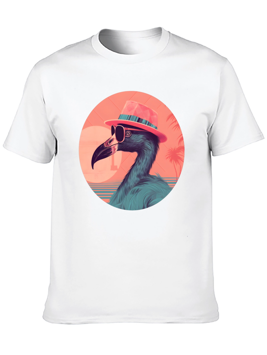 Cool Flamingo Graphic Tee