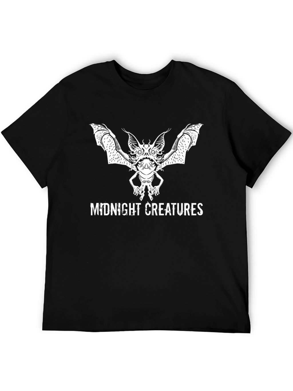 Midnight Creatures Graphic Tee - Black