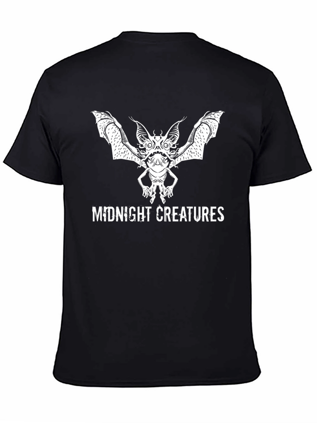 Midnight Creatures Graphic Tee - Black