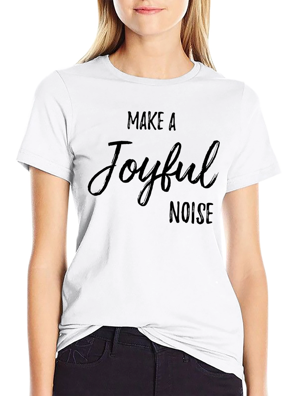 Joyful Noise Graphic Tee - Mens Black T-Shirt