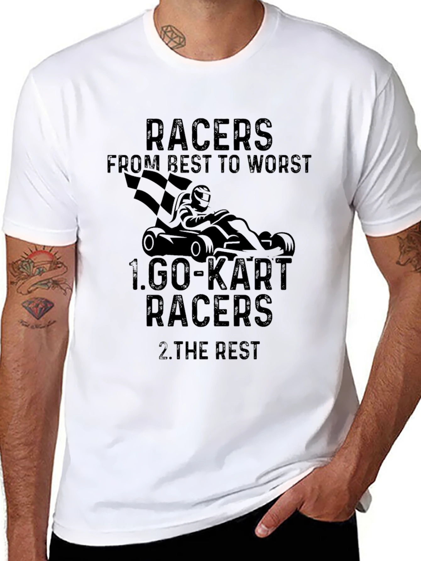 Go-Kart Racers T-Shirt - Best to Worst