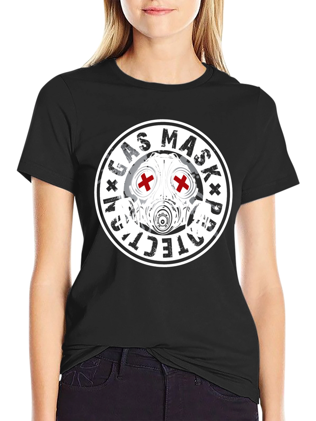 Gas Mask Protection Tee