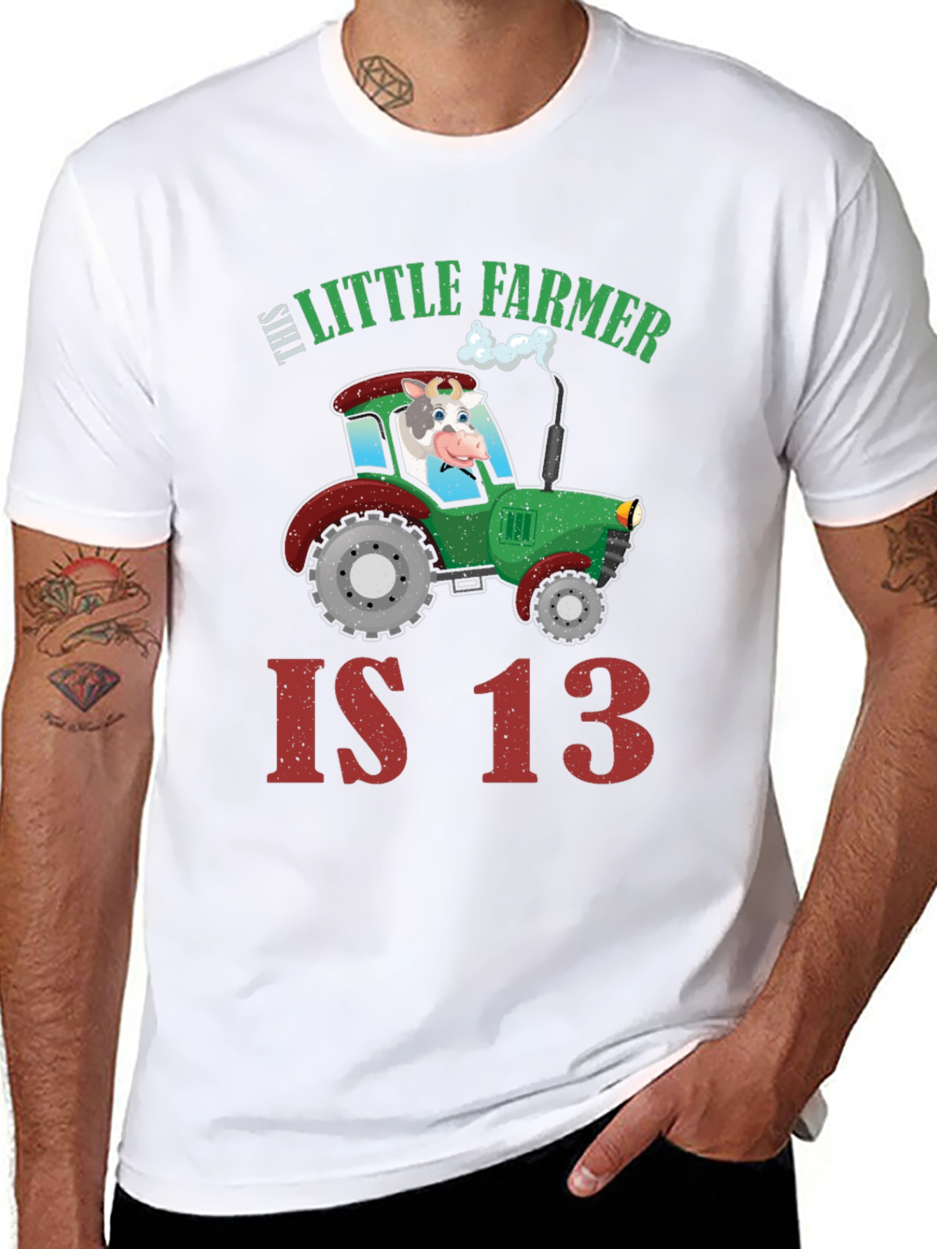 This Little Farmer is 13 T-Shirt