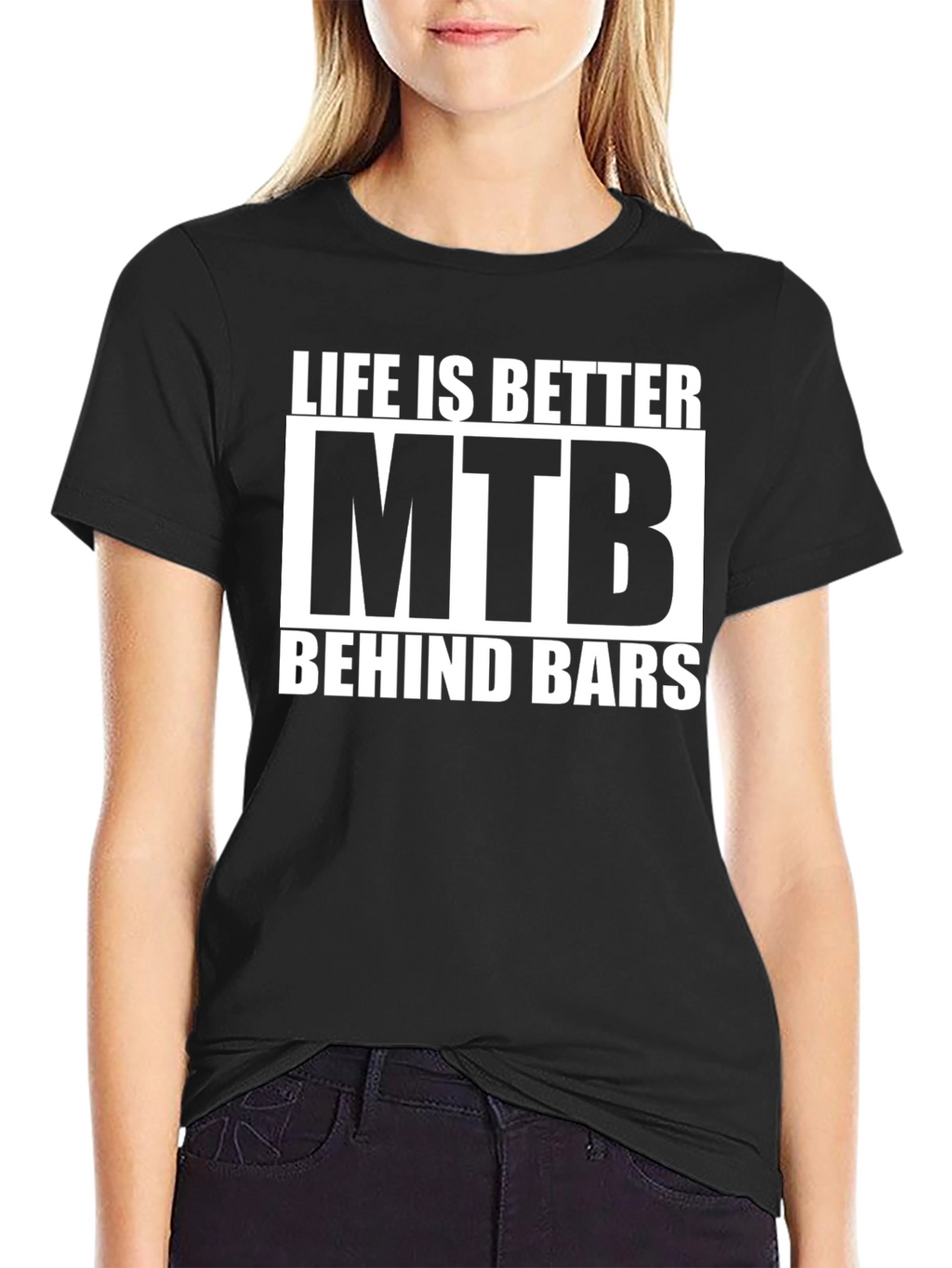 Life is Better MTB Behind Bars T-Shirt