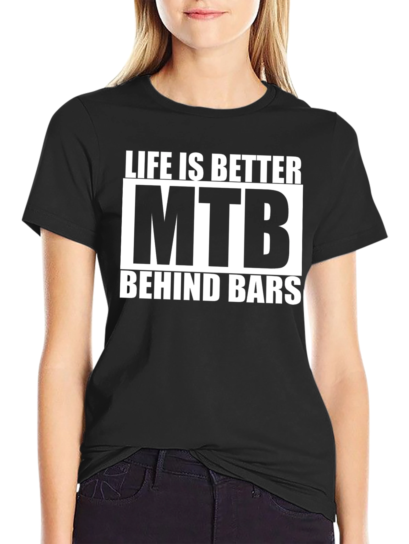 Life is Better MTB Behind Bars T-Shirt