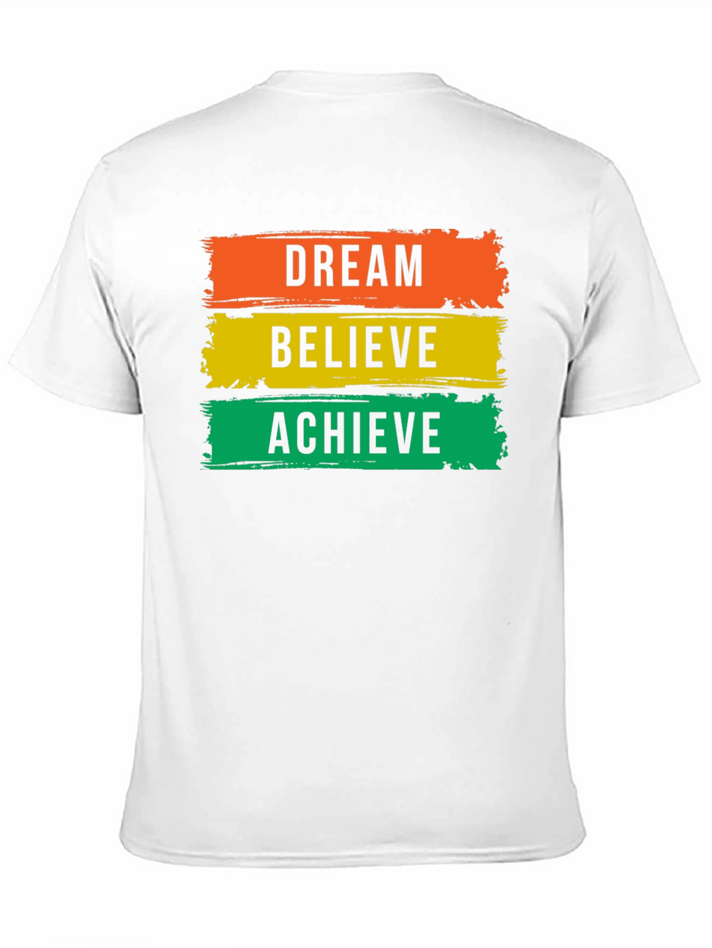 Dream Believe Achieve Graphic Tee - Inspirational T-Shirt