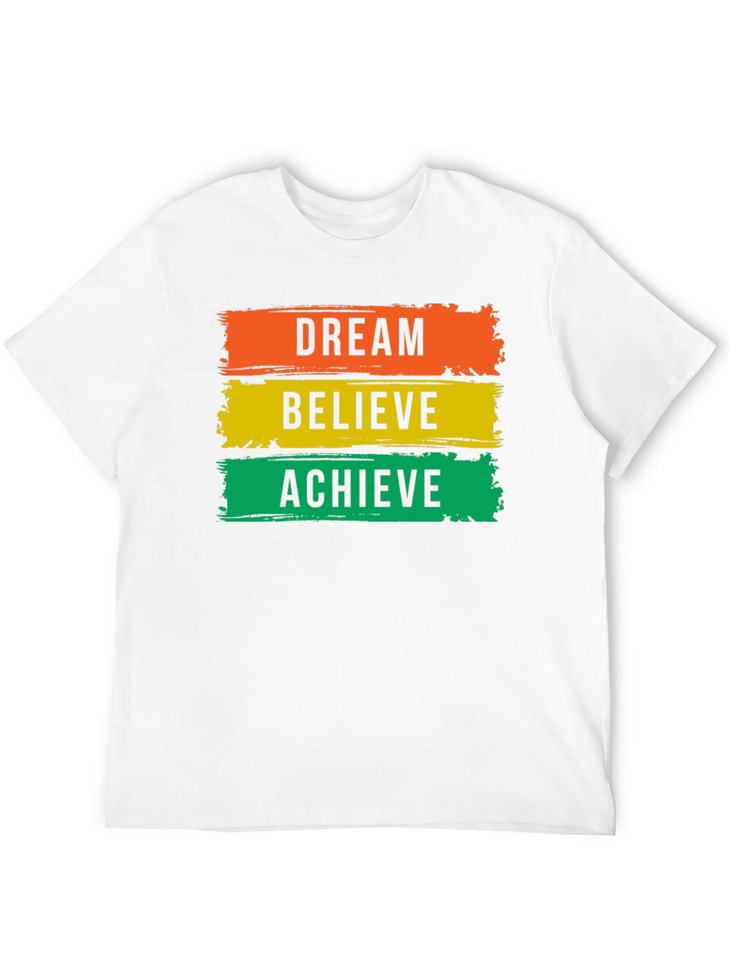 Dream Believe Achieve Graphic Tee - Inspirational T-Shirt