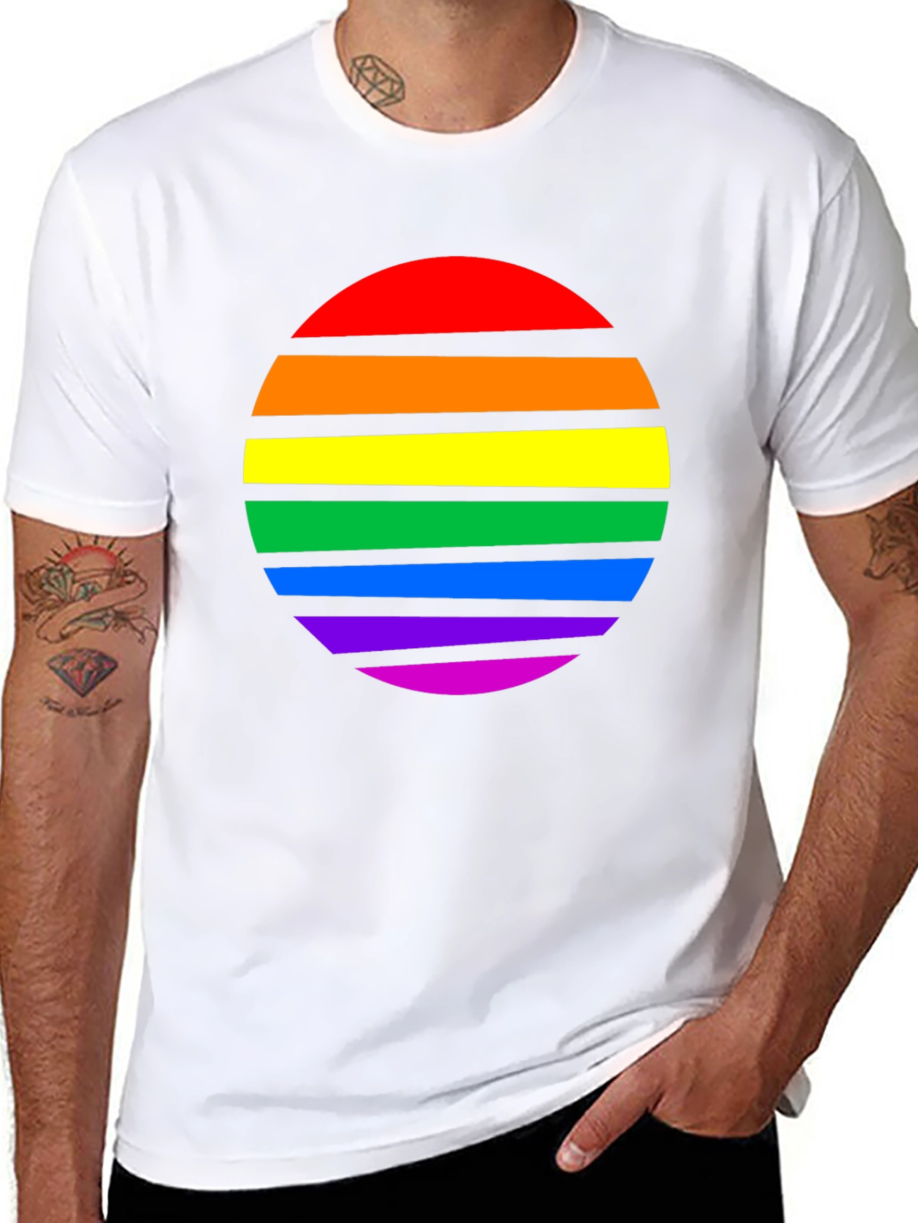 Rainbow Sunset Pride T-Shirt