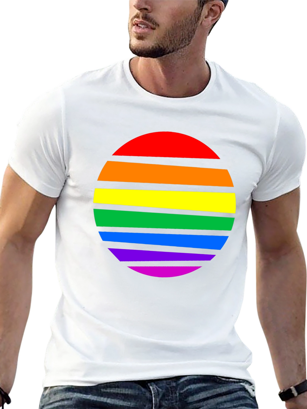 Rainbow Sunset Pride T-Shirt